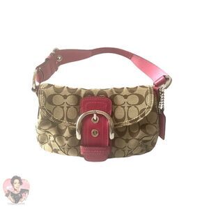 COACH Madison Sabrina Silver/Pink Bundle